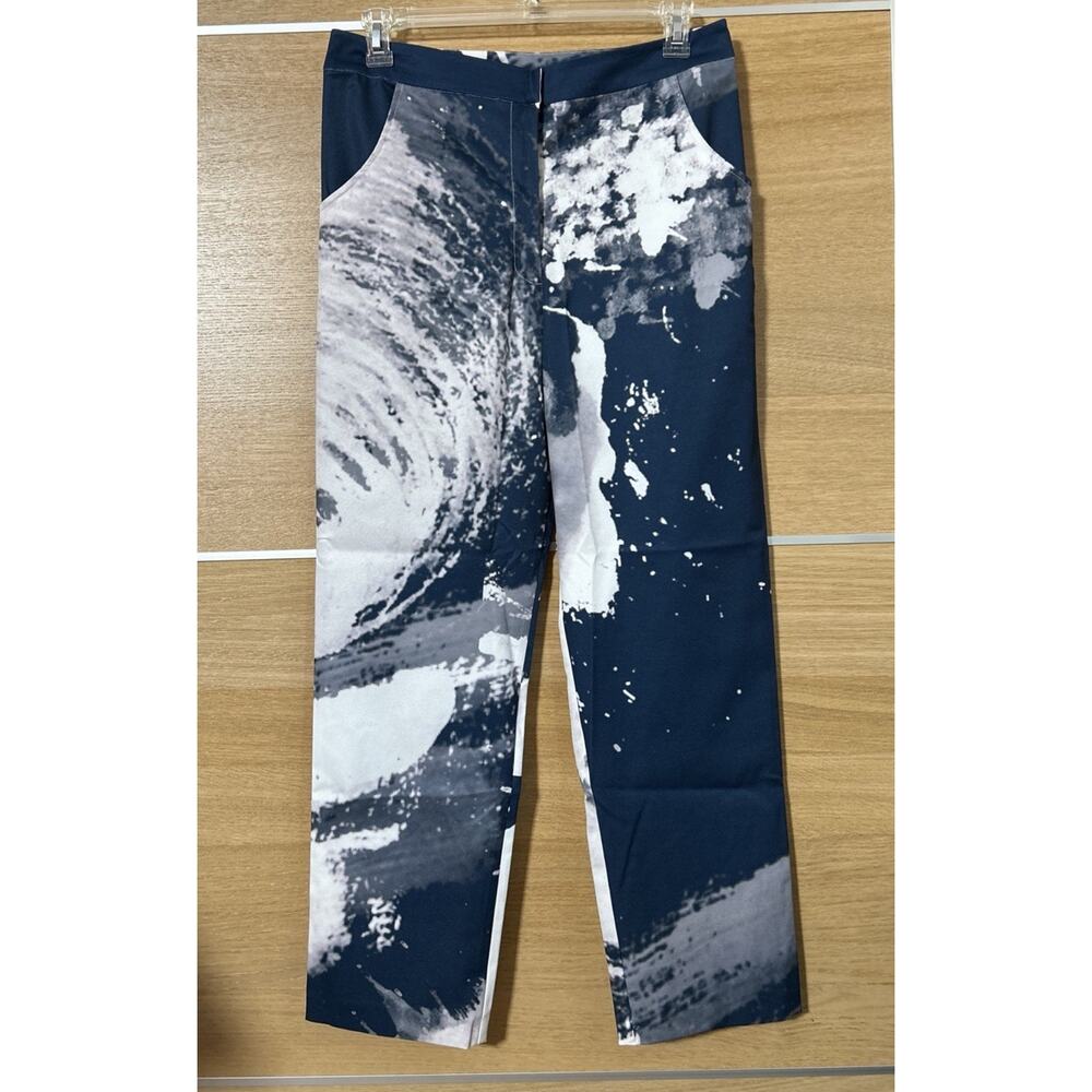 Anthropologie Ellender Hanna Pants - Navy Ink color - Women’s Size 12 EUC